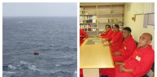 O navă comandată de un român a salvat 10 naufragiați în timpul unui ciclon violent