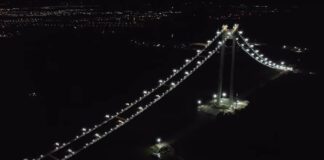 Cum arată podul de peste Dunăre care se construiește la Brăila. Imagini 4K impresionante pod suspendat dunăre brăila