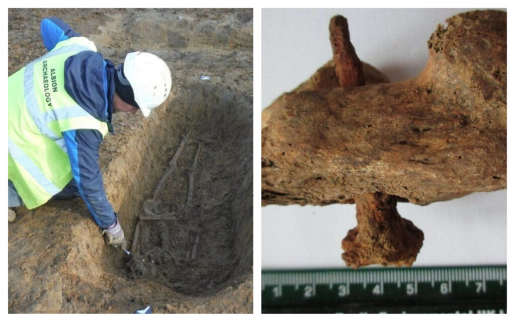 dovada crucificare romani marea britanie