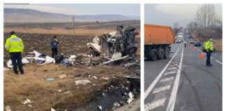 Accident grav. 7 persoane și-au pierdut viața, după ce un camion, o ambulanță și o mașină s-au ciocnit accident rutier iași