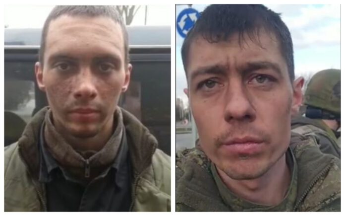 soldați ruși prizonieri