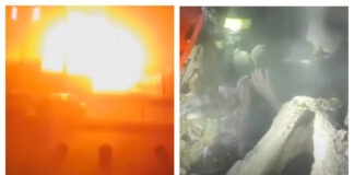 Rușii au bombardat un mall din Kyiv mall