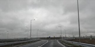 Se deschide primul segment de drum expres din România FOTO: Captură video Youtube/MND