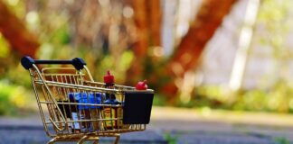 Cât ar trebui să câștige un român în fiecare lună pentru a se putea întreține supermarket coș cumpărături