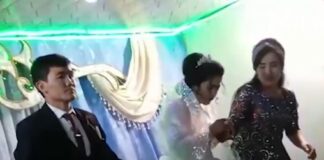 Un bărbat a fost pus sub acuzare după ce și-a lovit mireasa, în timpul nunții, pentru că l-a învins la un joc uzbekistan