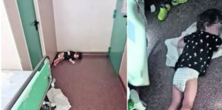 Spital din România: Un copil de 3 ani, internat în secția de arși, doarme pe podeaua salonului copil doarme jos spital grigore alexandrescu