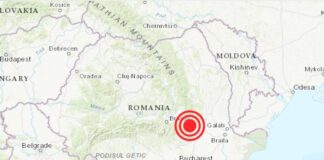 Un cutremur de peste 4 grade s-a produs în România. Este al doilea de astăzi cutremur