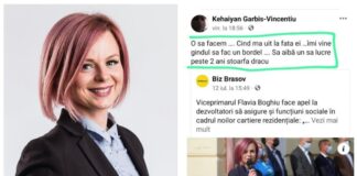 Viceprimarul Flavia Boghiu din Brașov, jignită de un om de afaceri: „Când mă uit la fața ei îmi vine să fac un bordel” flavia boghiu