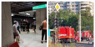 Miros de fum la metrou în mai multe stații. Călătoare: „Sunt speriată. Mirosea îngrozitor a fum” metrou pompieri