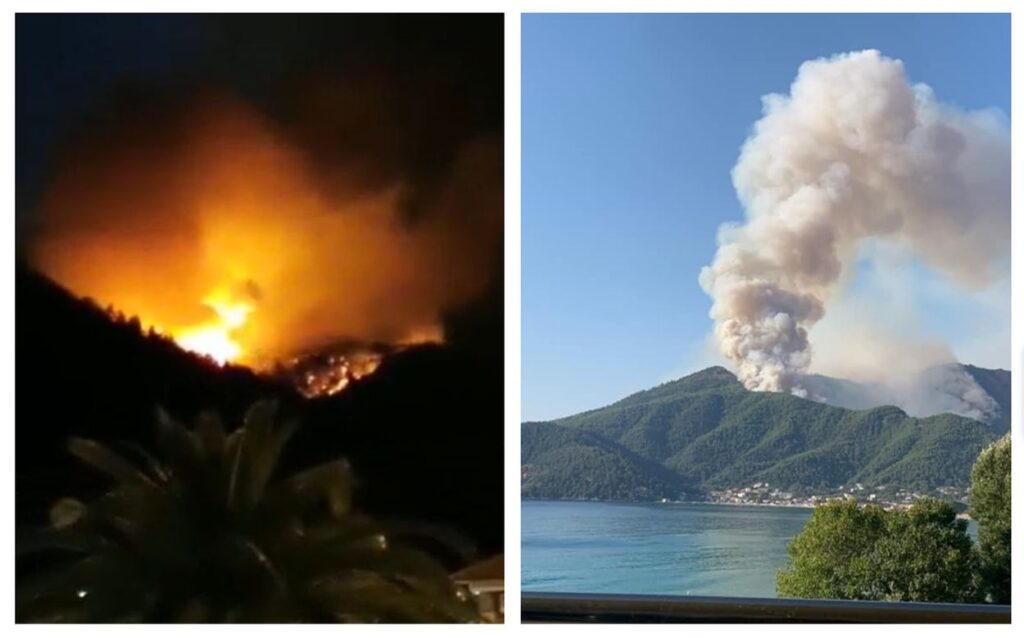 incendiu thassos
