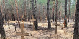 A fost descoperită o groapă comună cu peste 400 de morți în orașul Izium, eliberat de sub ocupația rușilor groapă comună izium