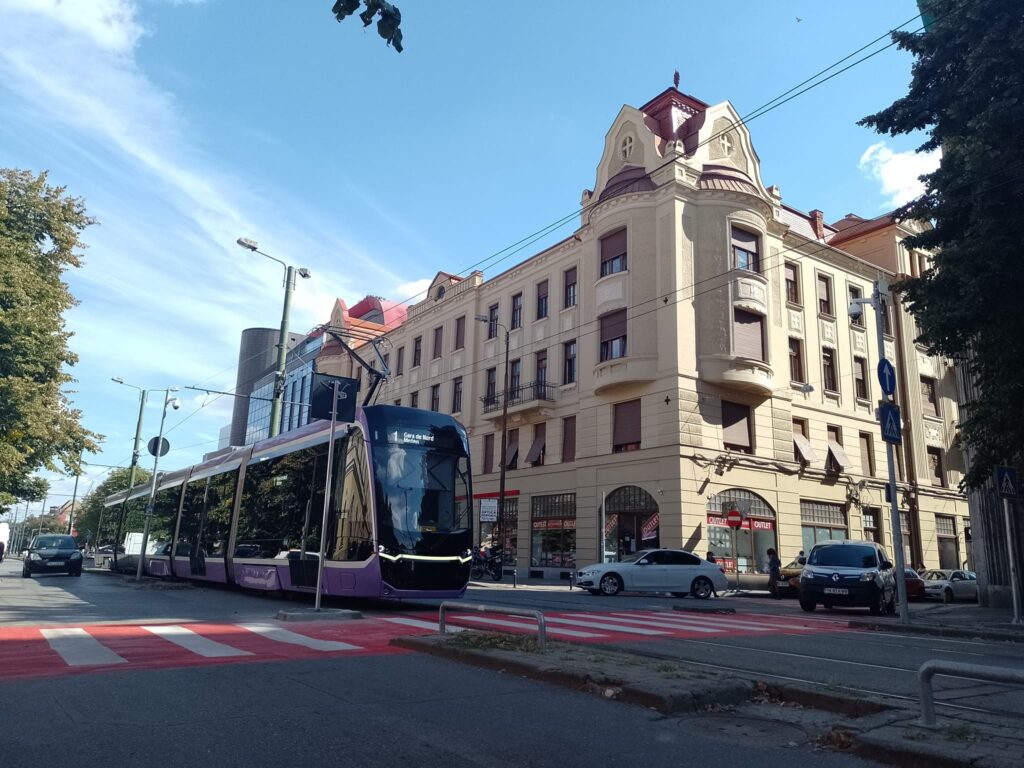 Tramvai în Timișoara