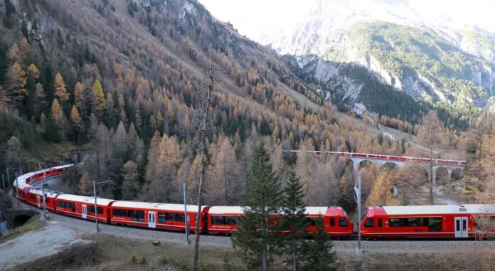 cel mai lung tren din lume elveția