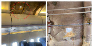 Un avion de pasageri a fost lovit de un glonț în timpul aterizării avion lovit de glonț