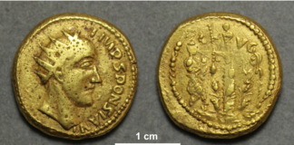 O monedă de aur descoperită în Dacia schimbă istoria și dovedește existența unui nou împărat roman monedă aur dacia sponsian I