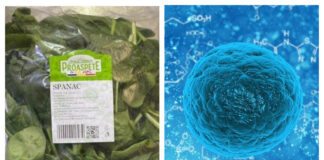 Spanac contaminat cu virusul hepatitei A, într-un mare lanț de supermarketuri din România