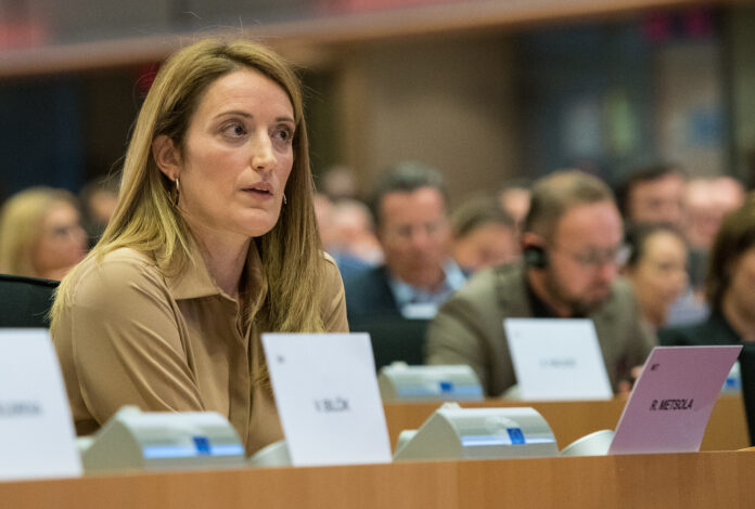 Roberta Metsola FOTO: European Union/via Wikimedia Commons