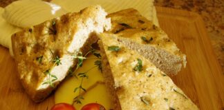 Câte calorii are o felie de focaccia. Exemplu și pentru 100 de grame câte calorii are o felie de focaccia