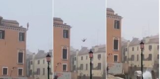 Un turist a sărit într-un canal din Veneția de pe o clădire cu 3 etaje. I-ar trebui „un certificat de prostie” veneția