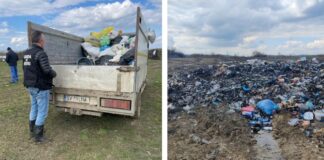 Primărie amendată cu 50.000 de lei după ce a aruncat gunoi pe câmp