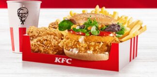 Câte calorii are un meniu KFC. 8 exemple câte calorii are un meniu KFC