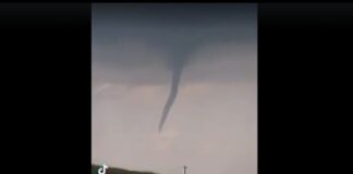 Fenomen spectaculos filmat în Satu Mare. Localnicii au crezut că este o tornadă | VIDEO nori-pâlnie