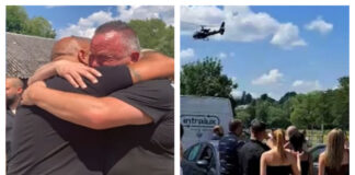 Un bărbat și-a înscenat moartea pentru „a da o lecție familiei”. Apoi a venit la înmormântare cu elicopterul