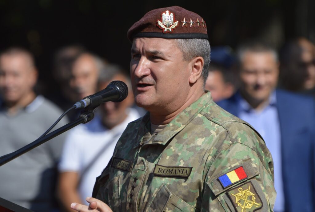 Generalul Daniel Petrescu FOTO: Facebook/Daniel Petrescu