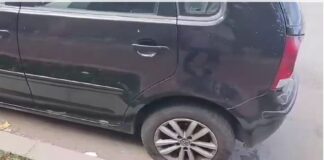 Zeci de locuitori din Constanța s-au trezit cu anvelopele de la mașini tăiate. Poliția îl caută pe făptaș cauciuc tăiat constanța