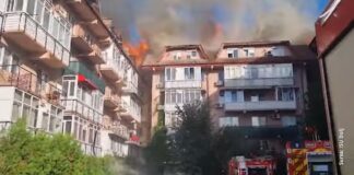 Ard 5 blocuri. Pompierii au fost agresați de locatarii furioși incendiu craiova