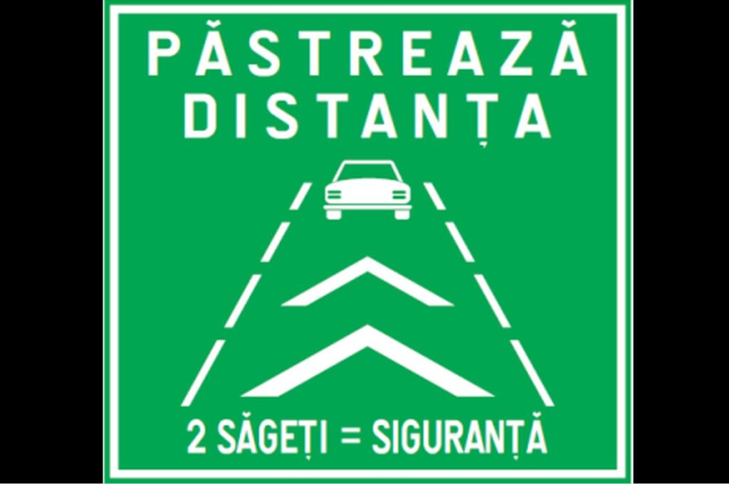 panou rutier informativ