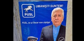 Un candidat la primărie și-a pus o pisică pe afișul electoral: „Eu și Oscar vom câștiga!”