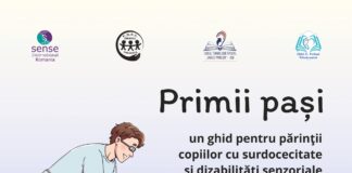 Primul ghid pentru părinții copiilor cu surdocecitate și dizabilități senzoriale