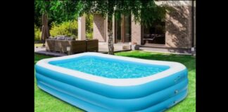 3 victime au fost găsite moarte lângă o piscină gonflabilă din curte. Prima ipoteză a autorităților piscină gonflabilă