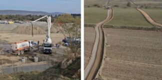 Au început lucrările la o nouă autostradă din România. Primele utilaje au intrat pe șantier lucrări autostrada sibiu-făgăraș