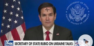 De ce secretarul de stat american Marco Rubio a apărut cu o cruce pe frunte la televiziune marco rubio