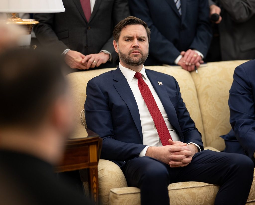 JD Vance FOTO: The White Hose/ via Wikimedia Commons